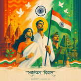 Happy Independence Day India! स्वतंत्रता दिवस।