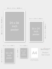 Compassion & Healing Sanskrit Quotes: 4 Posters Combo + FREE Wall Calendar