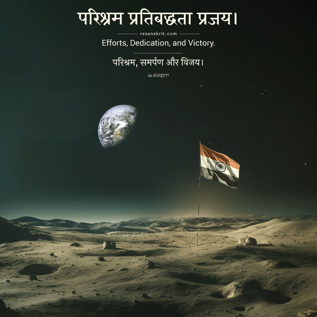 ISRO - Chandrayan 3 Sanskrit Posts