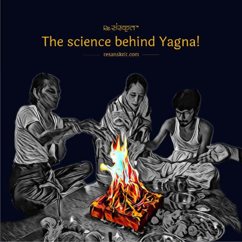 The Science behind Yajna, यज्ञ!