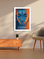 Om Namah Shivaya Frame – Meditative Shiva Artwork