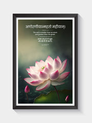 "Beyond Measure" Sanskrit Lotus Wall Art