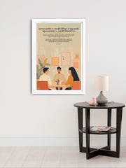 Effective Communication Sanskrit Wall Art for Doctors