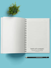 मनन (To think) - A Notebook with Sanskrit Quotes NoteBooks - ReSanskrit