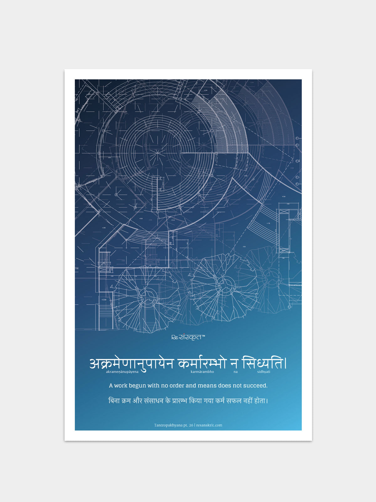 Why Planning Matters – Poster Posters - ReSanskrit
