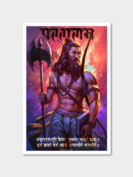 Parshuram Poster Posters - ReSanskrit